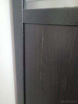 Knihovna IKEA Billy Oxberg černá 2ks - 4