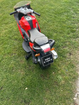 Dětská elektrická motorka BMW K1300S + 2x starší motorka - 4