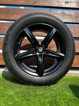 Alu kola 5x108 r17 s pneu (P46) - 4