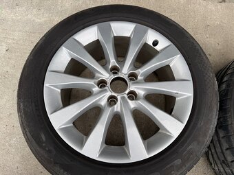 Sada alu kol originál Audi 5x112 R17 225/55 - 4