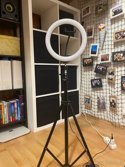 26 cm kruhové světlo + stativ - 4