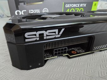 ASUS DUAL GeForce RTX 4070 O12GB – TOP stav - 4