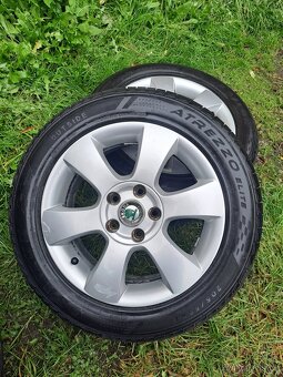 Alu kola 5x112 originál Škoda Octavia II 2 - 4
