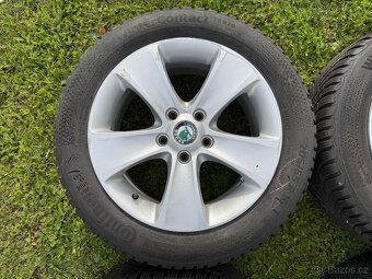 Original zimní sada kol - ŠKODA MOON 7Jx16H2 ET45 - 4