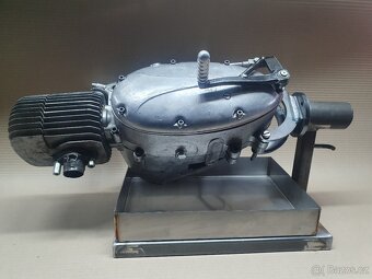 Jawa 50 pionýr, babetta, jawetta polohovadlo na GO motoru - 4