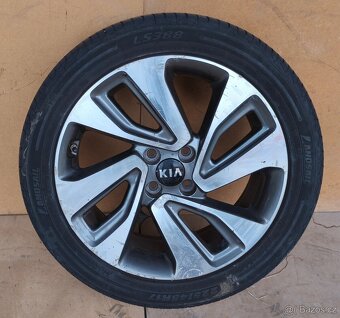 Sada originálních 17" litých kol na Kia Rio - 4