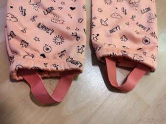 Dívčí softshellový overal s podšívkou 110/116 - 4