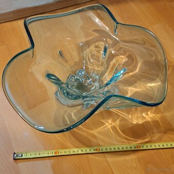 Nepravidelná skleněná mísa - 4