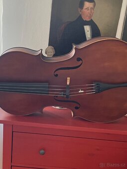 Violoncello 4/4, smyčec, futral, zcela nové - 4