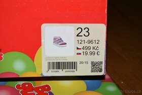 Dětské kotníčkové boty v.23 - 4