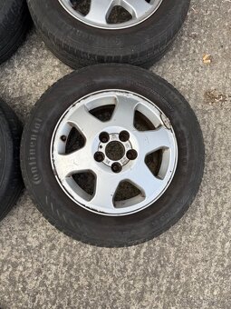 15" originál OPEL - 5x110 - 195/65/15 - vzorek 5mm - 4