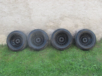 LETNÍ PLECHOVÁ KOLA 15"- 4x100 - 185/65/R15 - 4