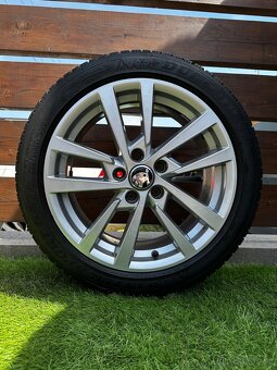 Alu kola 5x112 r17 s pneu (7551) - 4