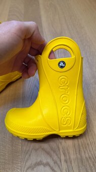 Dětské holinky, gumáčky Crocs vel C10, EUR 27-28 - 4