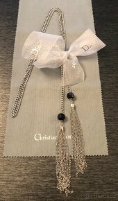 DIOR beauty parfums - náhrdelník s mašlí - 4