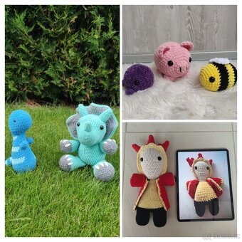 Háčkované hračky - 4
