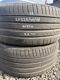 2x letní pneu r18 225/40/18 - 4