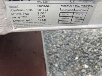 NOVÉ HLINÍKOVÉ NÁJEZDY 1,5m a 2m - 4