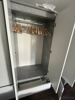 2x skříň, dekor beton - 4