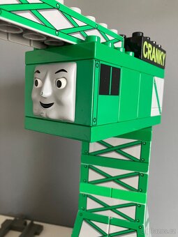 Lego Duplo 3301 - Mašinka Tomáš, Jeřáb CRANKY - 4