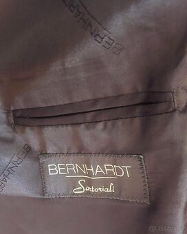Prodám hezký pánský oblek Bernhardt s jemným proužkem - 4