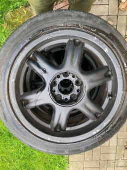 Černé alu disky r17" z BMW 5.generace - 4