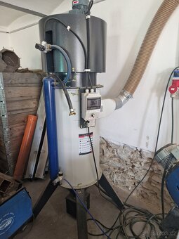 Pískovací box TTB 120+ průmyslový odsavač POJ2 - 4