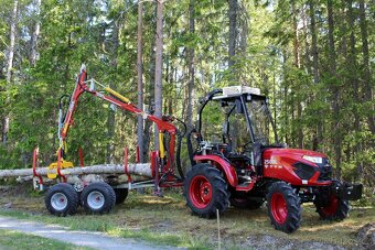 vyvážecí přívěs Kranman T1850 s pohonem kol - 4