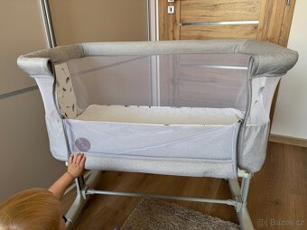 Lionelo - Dětská postýlka 3v1 AURORA šedá - 4