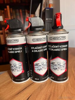 Stlačený vzduch a chladicí sprej CHEMSTR - 4