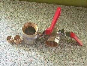 Kulový kohout 2" s ucpávkou  výprodej. - 4