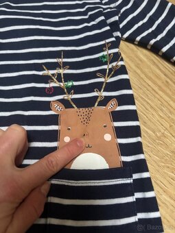 Holčičí vánoční sada oblečení, vel. 122/128 cm - 4