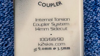 K2 Merlin, 170 cm + hůlky K2 - 4