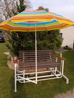 Relaxační venkovní lavice - 4