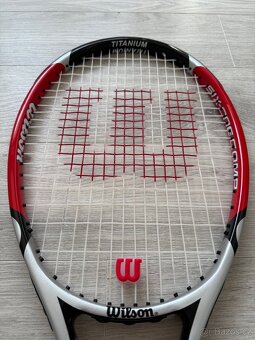 PRODÁNO Raketa Wilson Six-One Comp s novou omotávkou - 4