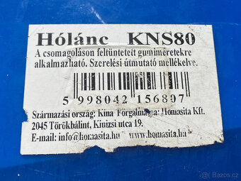 Sněhové řetězy KNS 80, nepoužité - 4