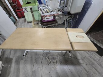 Elektrické masážní lehátko AKCE béžovo hnědé - 4