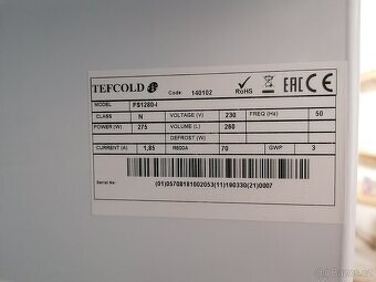 Prosklená lednice Tefcold FS1280-l - 4