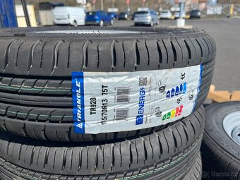 5 Kompletní kolo 155/70 R13 rozteč 4x100 pro přívěsné vozíky - 4
