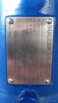 Kalové čerpadlo SULZER - 4