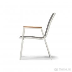 Zahradní nábytek, jídelní sestava, souprava 150cm, hliník. - 4