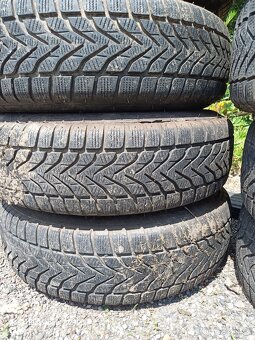 Zimní pneumatiky 175/80 R14 na disku 5x100 Octavia. - 4
