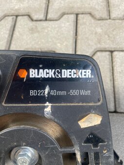 Black & Decker cirkulárka BD227 40mm 550 watt - 4