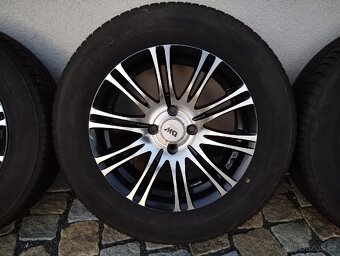 ALU 4x100 r15x6,5j ET 35, 195/65/15 letní - 4