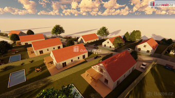 Krásný st. pozemek 901 m2 Krásný Dvůr, Louny - 4