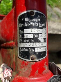 Rám na Motocykl Hercules ZX1 50 - 4