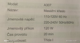 Masážní křeslo Insportline IN23662 - 4