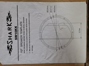 Prodám hudbu do auta, 2 subwofer + zesilovač - 4