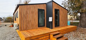 mobilheim,  mobilní dům Villa alpina 6 x 8 m + terasy - 4