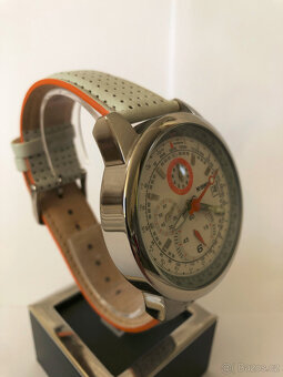 K-Swiss, chronograph, kožený pásek - 4